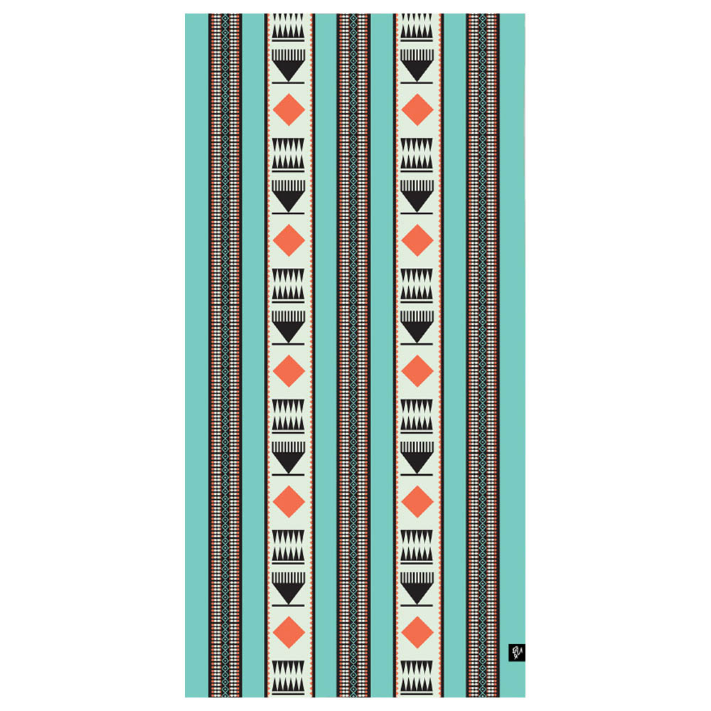 Bu Towel - Sadu Beach Towel - Turquoise  - Extra Large