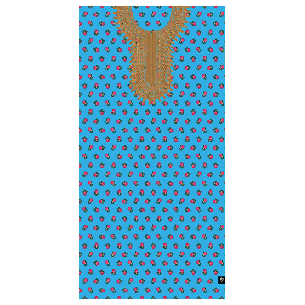 Bu Towel - Turathi Beach Towel - Blue - Extra Large