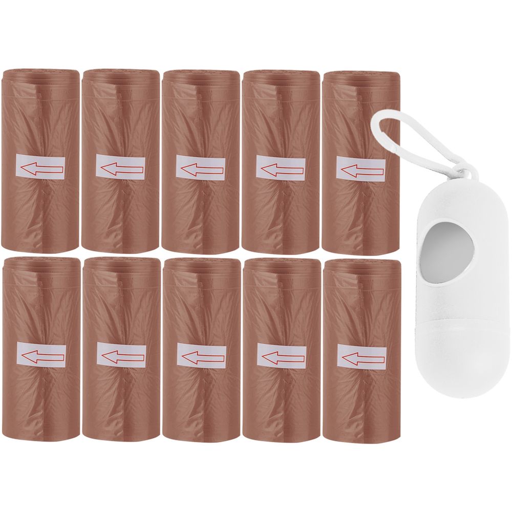 Star Babies - Scented Nappy Bag 150pcs with Dispenser - Brown