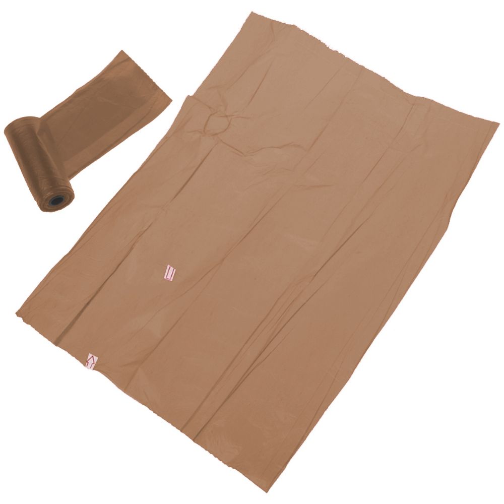 Star Babies - Scented Nappy Bag 750pcs with Dispenser - Brown