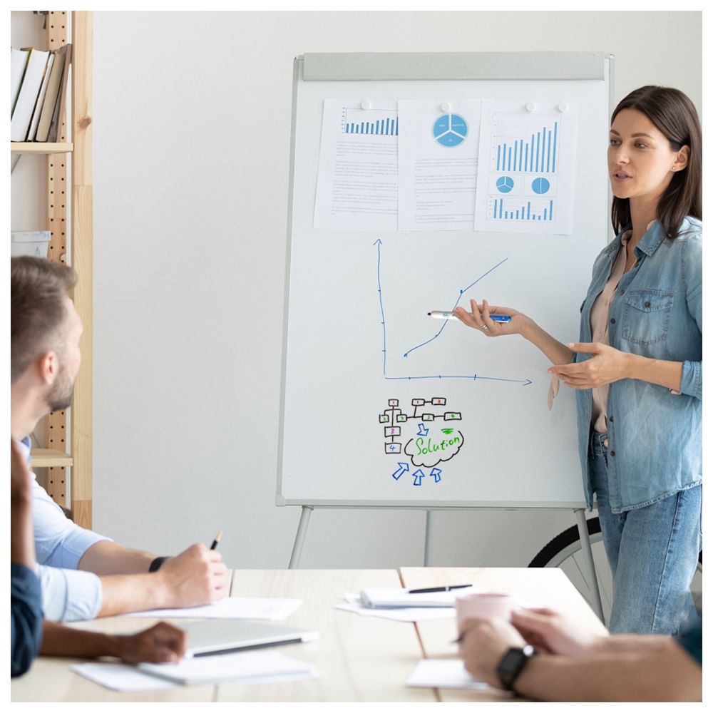 Writech - Retractable Whiteboard Marker - Green - 12pcs