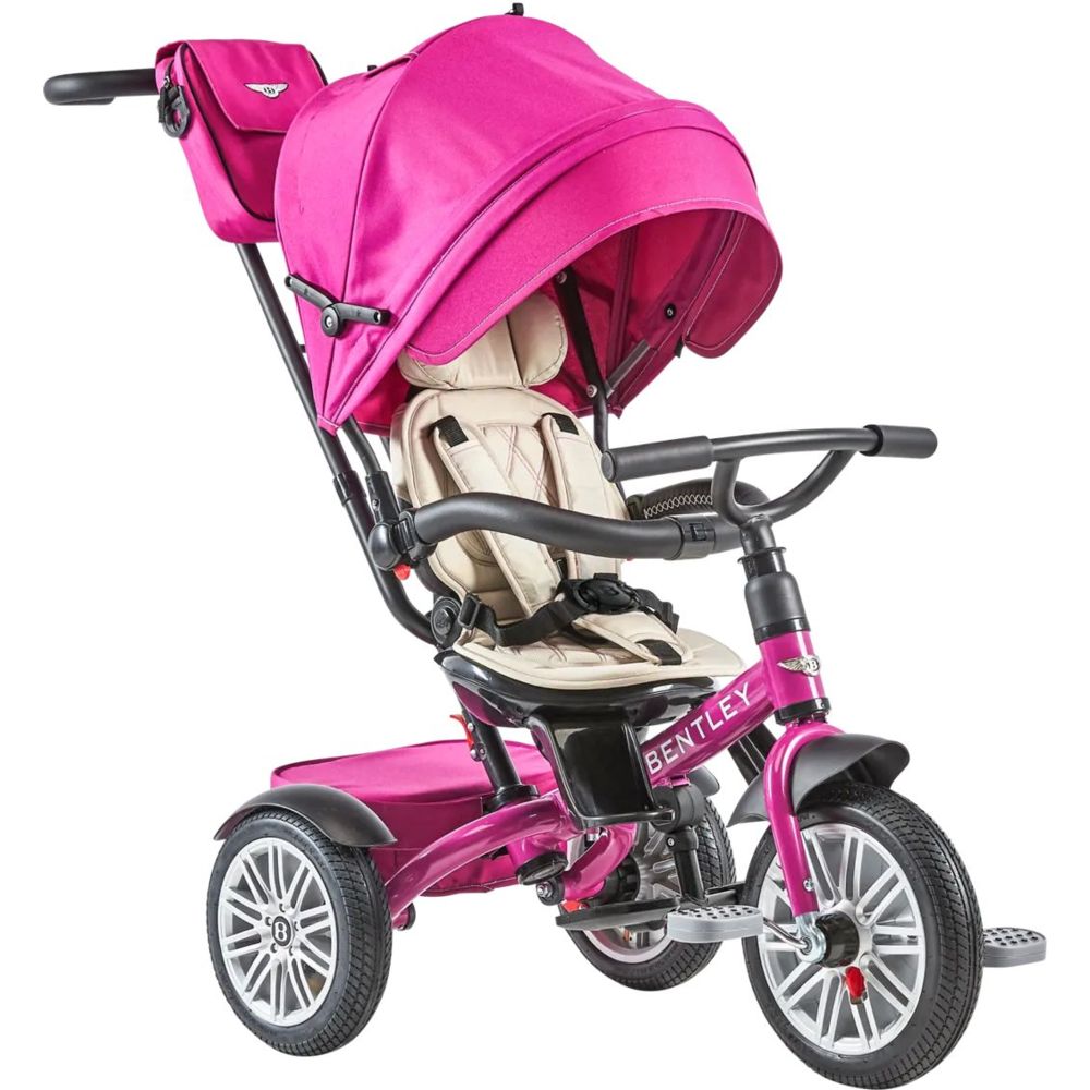 Bentley - Tricycle 6 In 1 Trike - Fuchsia Pink