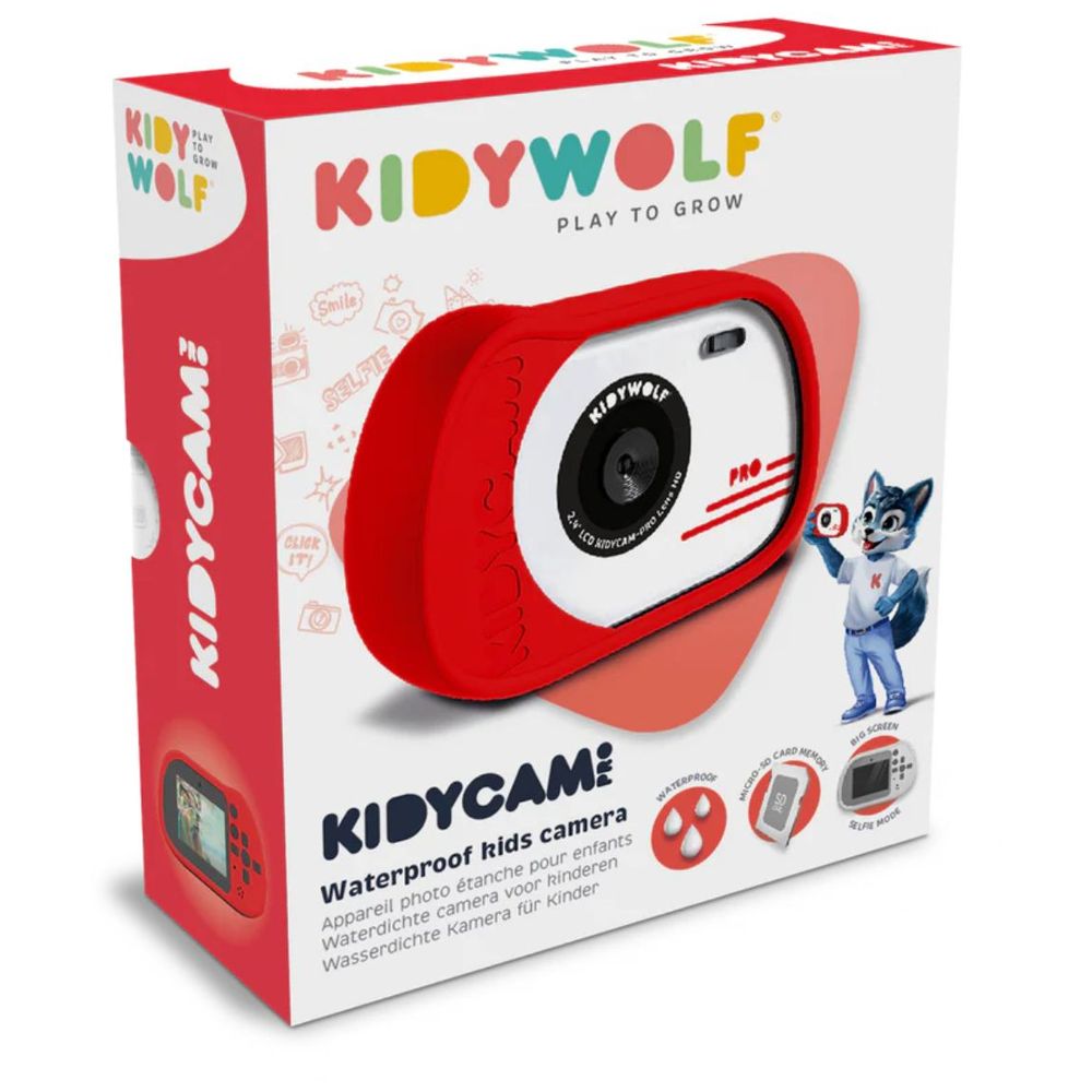 Kidywolf - Kidycam Camera - Red