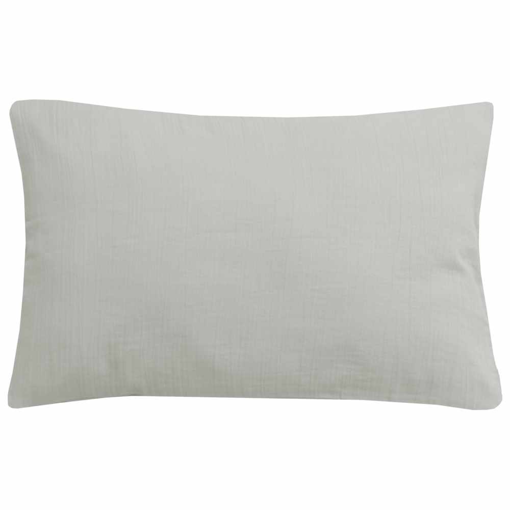 Me - Organic Muslin Duvet & Pillow Cover - Dove - 2 Pcs