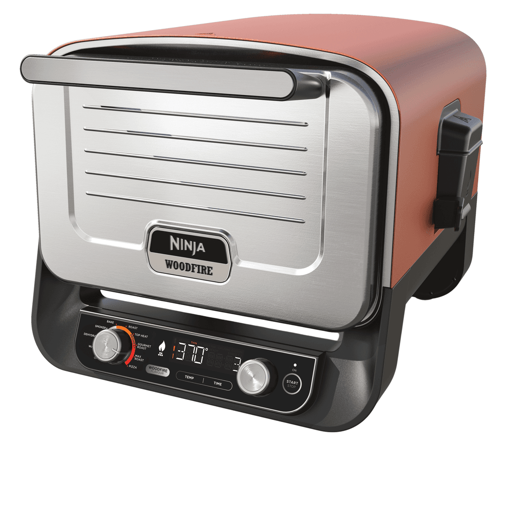 Ninja - Woodfire Electric Outdoor Oven - Burnt Orange