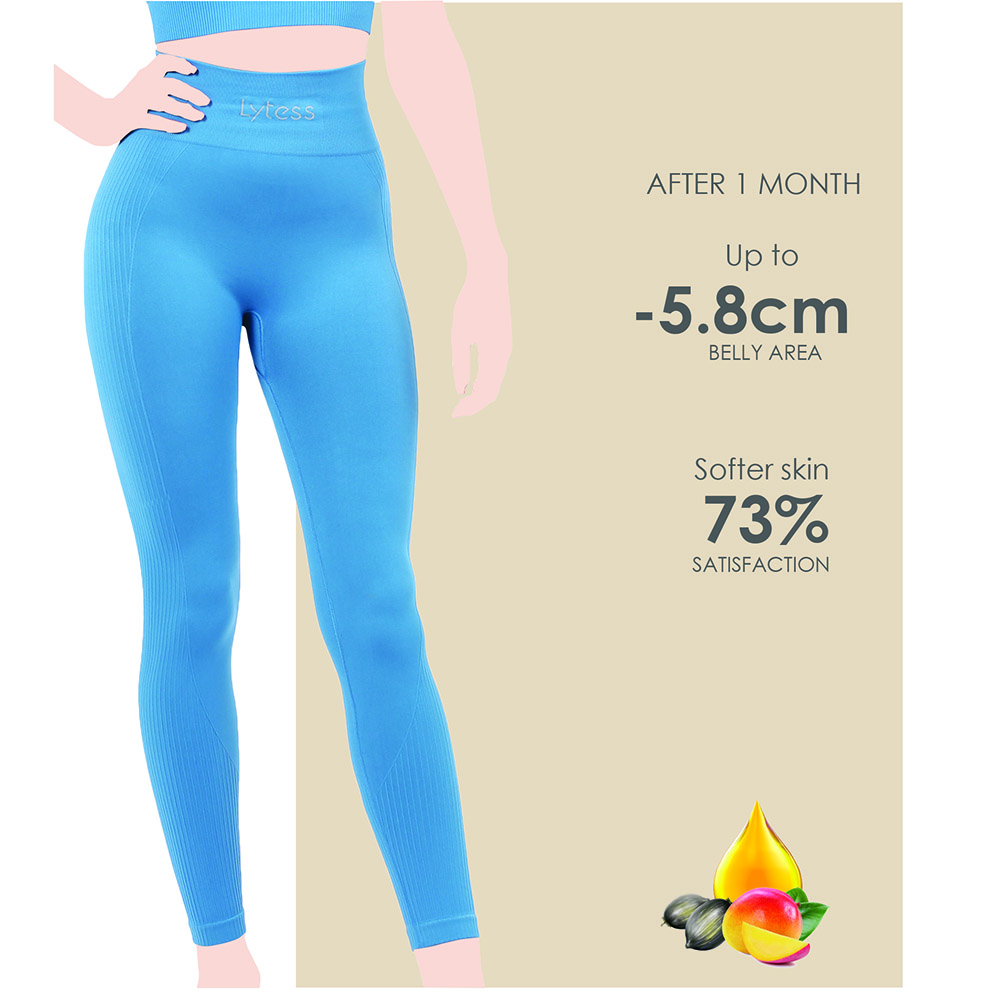 Lytess - Yogafit Slimming Leggings - Blue