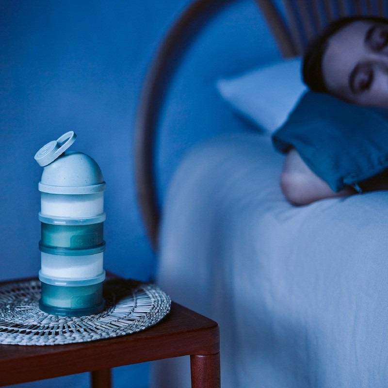 Babymoov - Easy-Pour Powdered Milk Dispenser With Handle - Green - 4 Pcs - XL