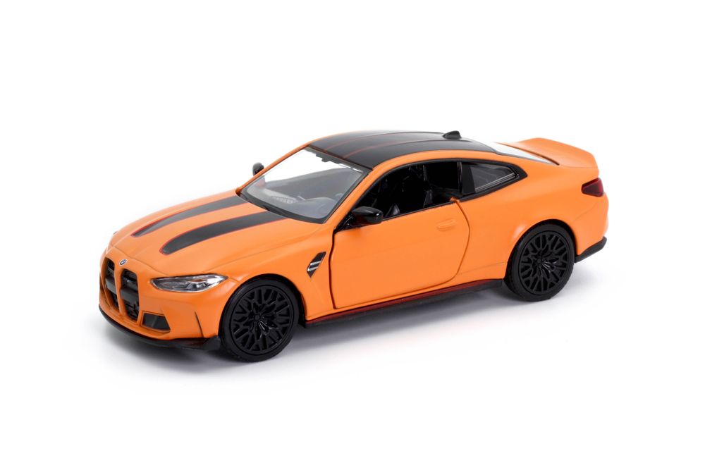 D-Power - BMW M4 CSL 2023 Diecast Car 1:36 - Matte Orange - 1pc