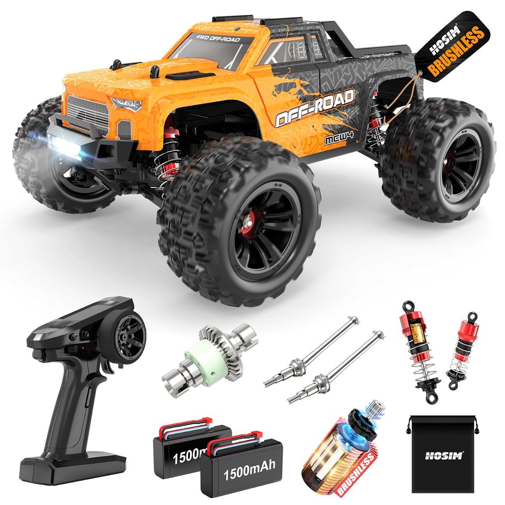 MJX R/C - Hyper Go 1:16 2.4g 4wd Mew4 Brushless RC Hobby Truck