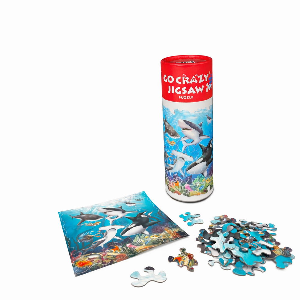 Unikplay - Mini Jigsaw Puzzle Tube - Underwater - 30 Pcs