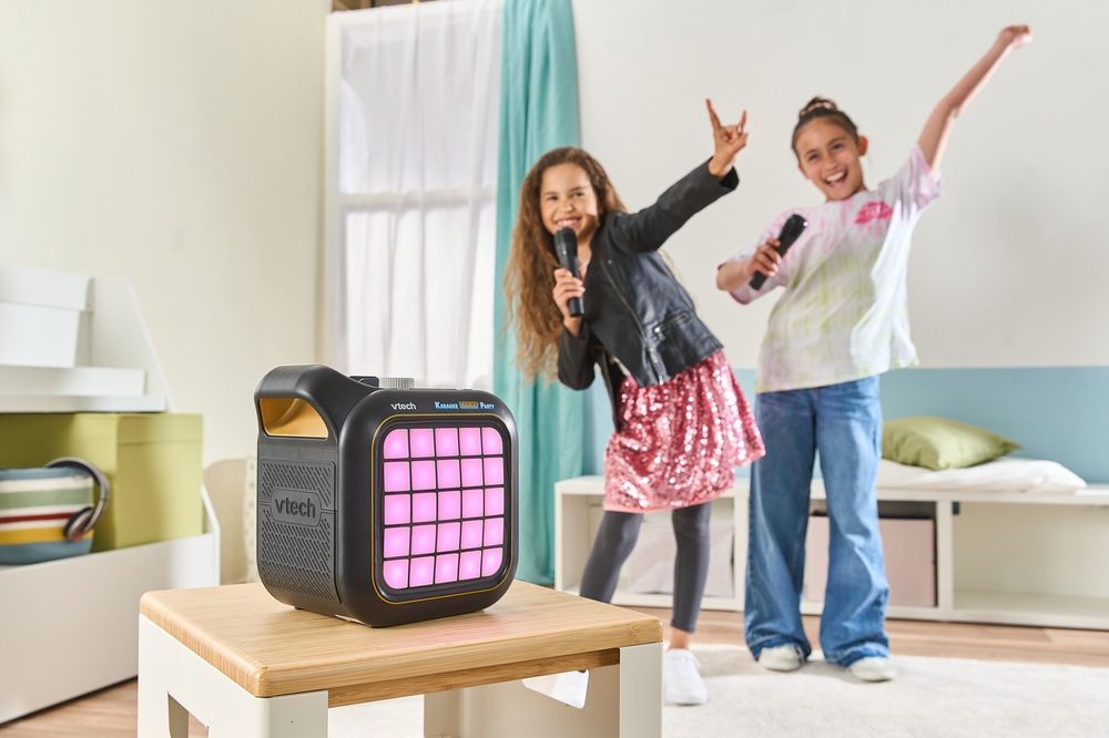 Vtech Karaoke Light Party Portable Bluetooth Speaker - Black