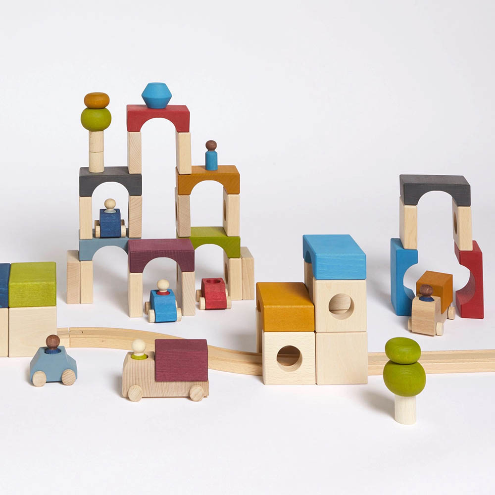 Lubulona - Tetuan Tunnel Wooden Blocks - Large - 32pcs