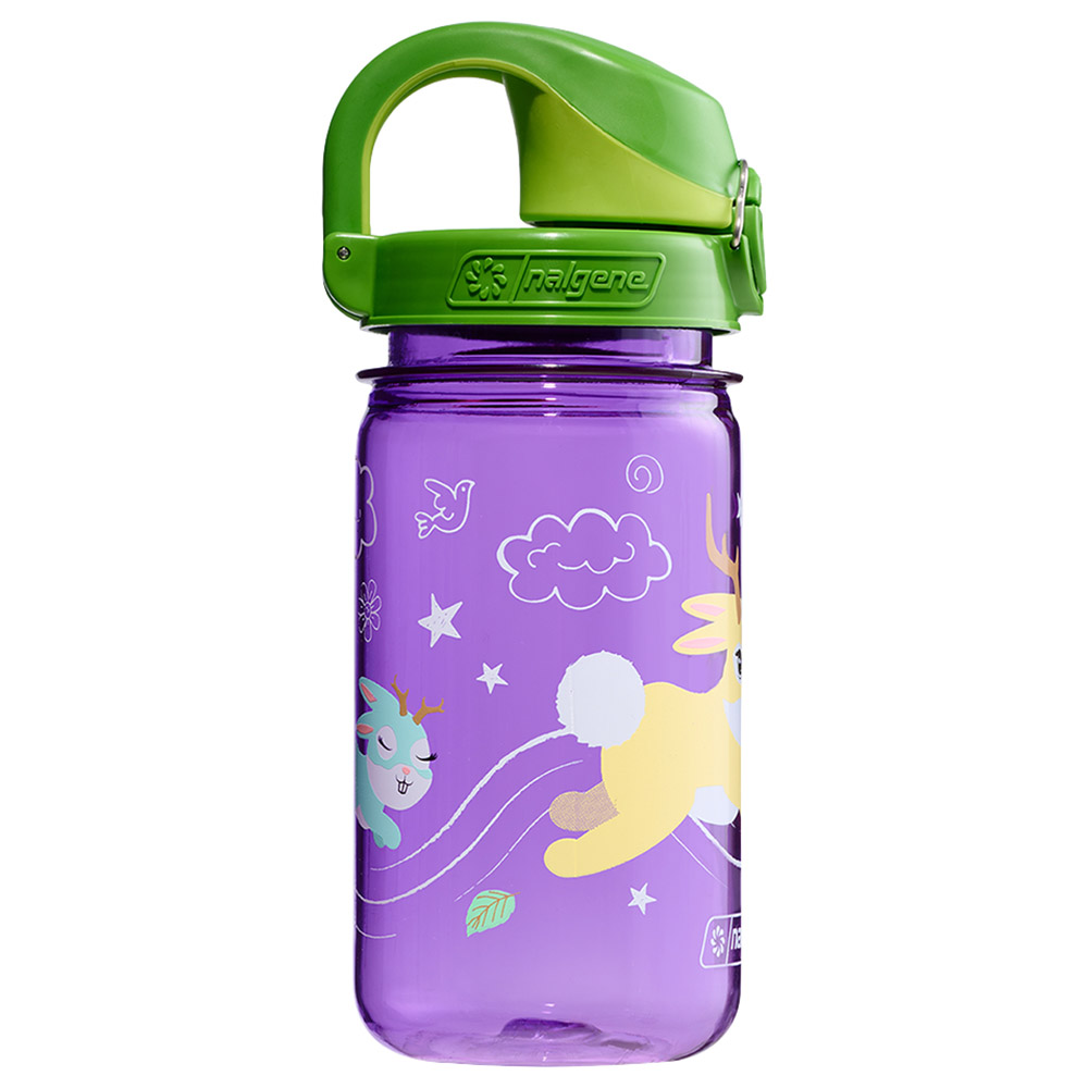 Nalgene - 'On The Fly' Tritan Bottle With Spout Cap - Purple Jackalope - 350ml