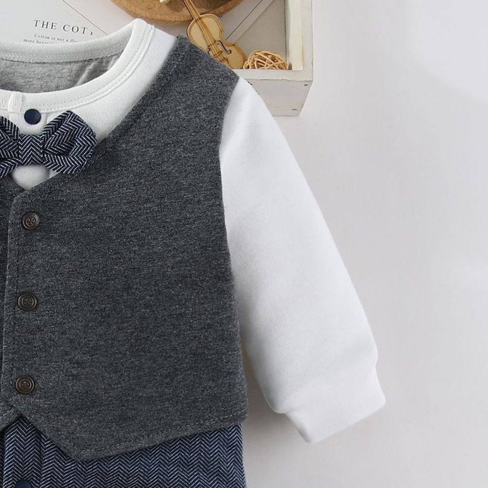 Sugar Rush - Embellished Design Romper - Multicolor