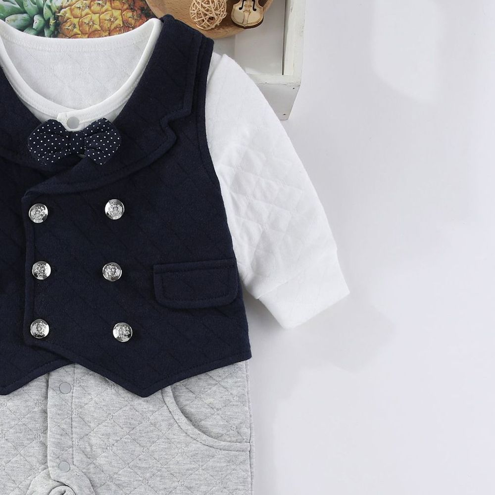 Sugar Rush - 2pc-Set - Romper With Waistcoat - Multicolor