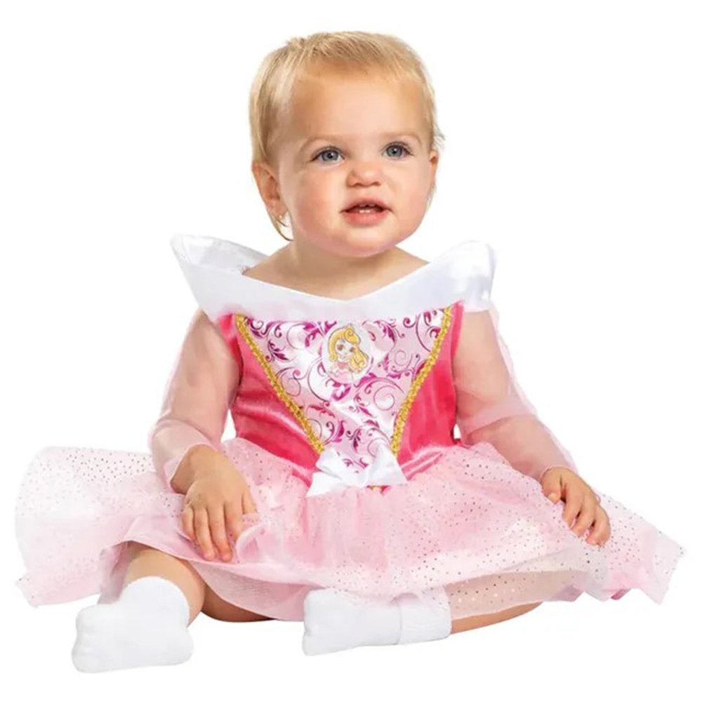 Party Centre - Disney Sleeping Beauty Aurora Infant Costume - Pink