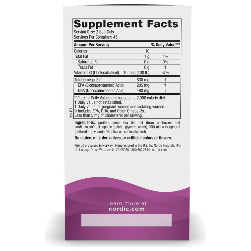 Nordic Naturals - Prenatal DHA Softgels - 90 Pcs