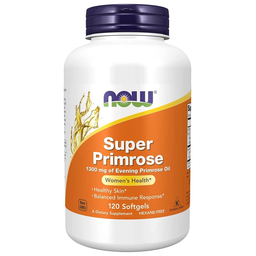 Now Foods - Super Primrose 1300mg Softgels - 120 Pcs