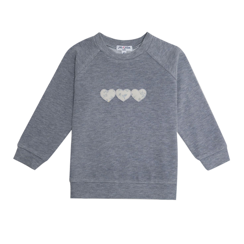 Jules & Juliette - Baby Girl's Effie Sweater - Blue Chine