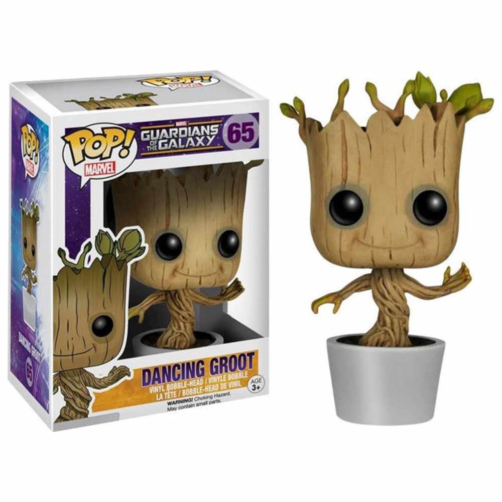 Funko - Pop! Guardians Of The Galaxy Collectable Vinyl Figure - Dancing Groot - 3.75-Inch
