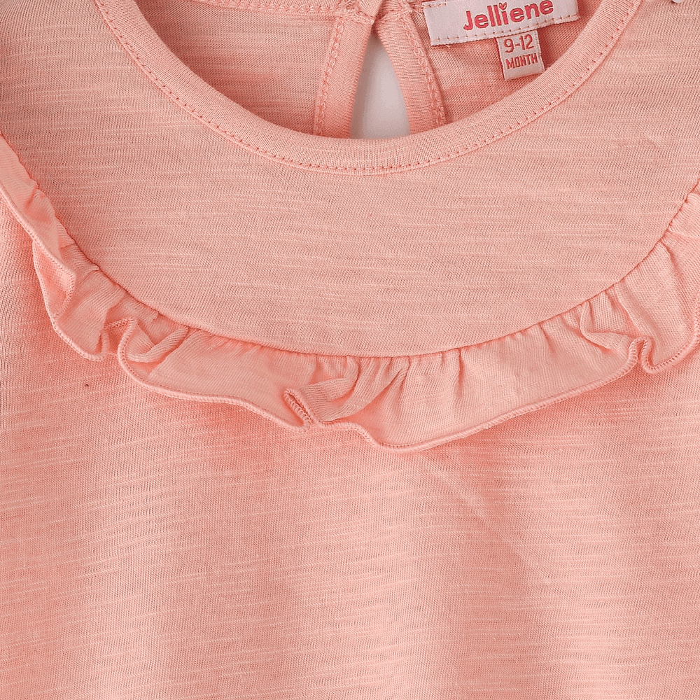 Jelliene - Girls' Butterfly Ruffle Top