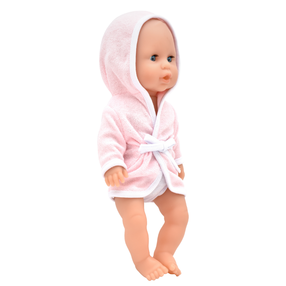 Dollsworld - Baby Dribbles Deluxe Doll With Accessories - Pink - 12-Inch