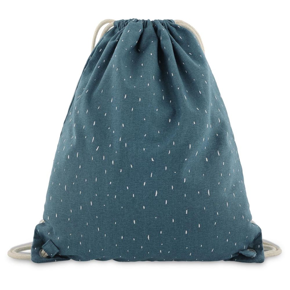 Trixie - Mr. Triceratops Drawstring Bag - Blue