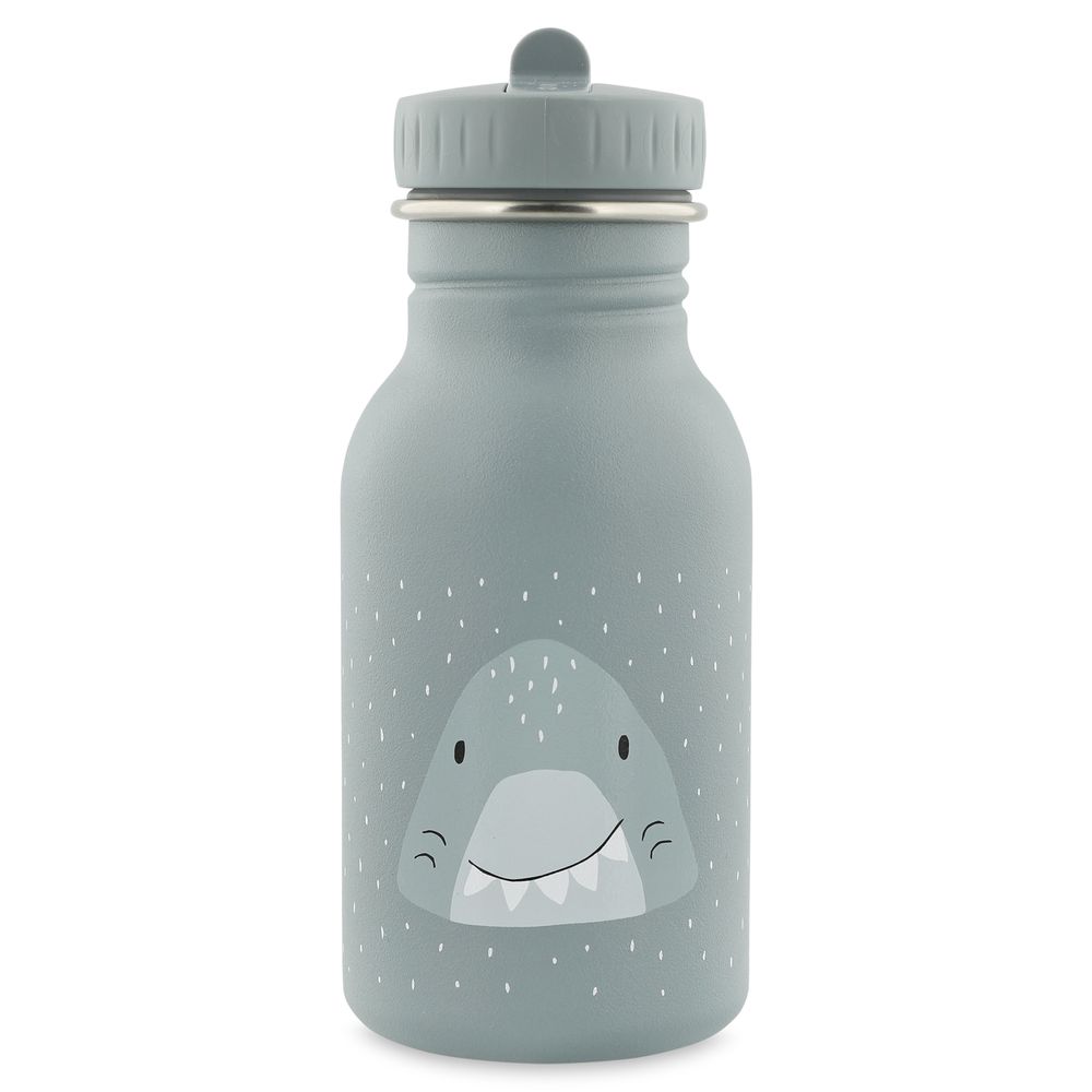 Trixie - Stainless Steel Water Bottle - Mr. Shark - 350ml