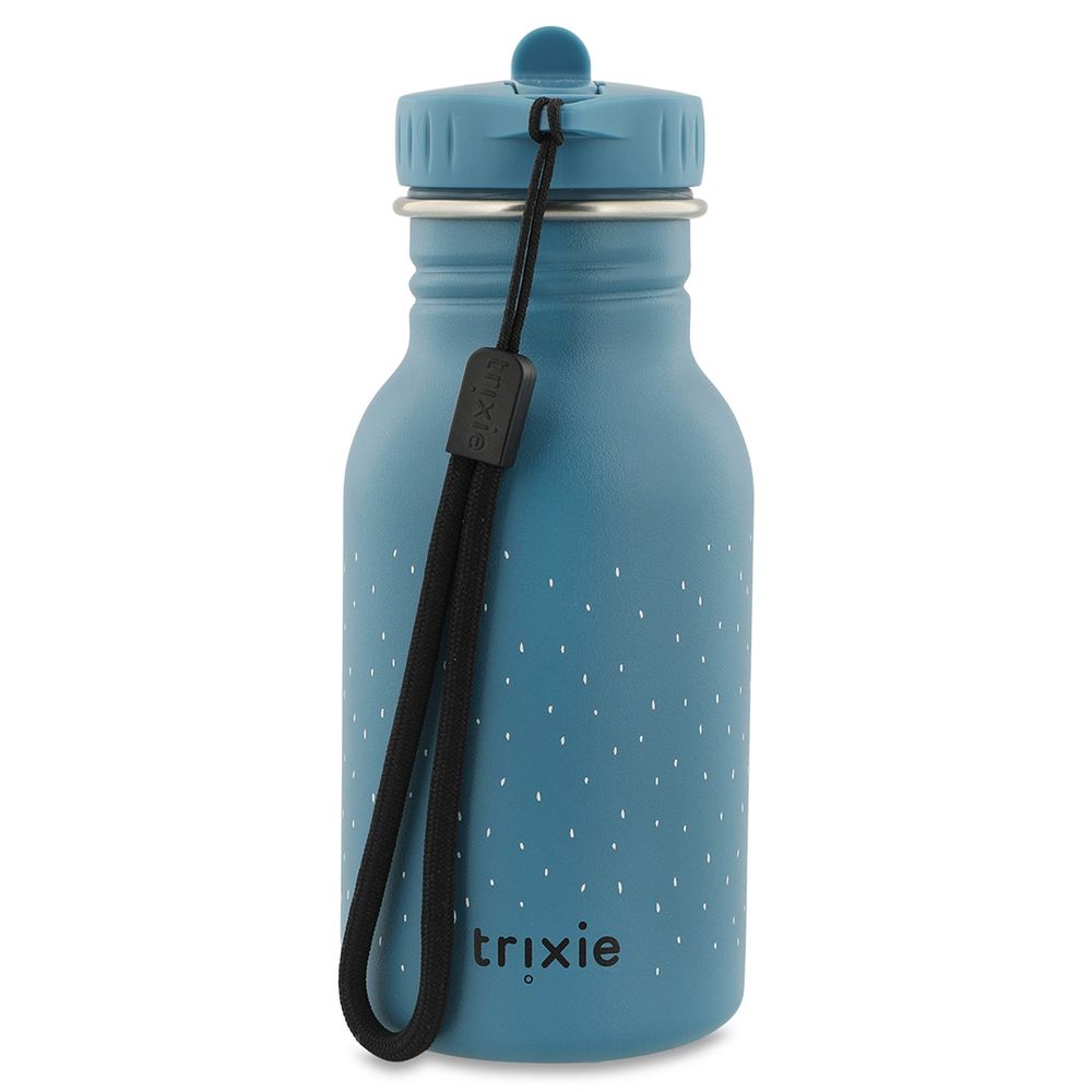 Trixie - Stainless Steel Water Bottle - Mr. Triceratops - 350 ml