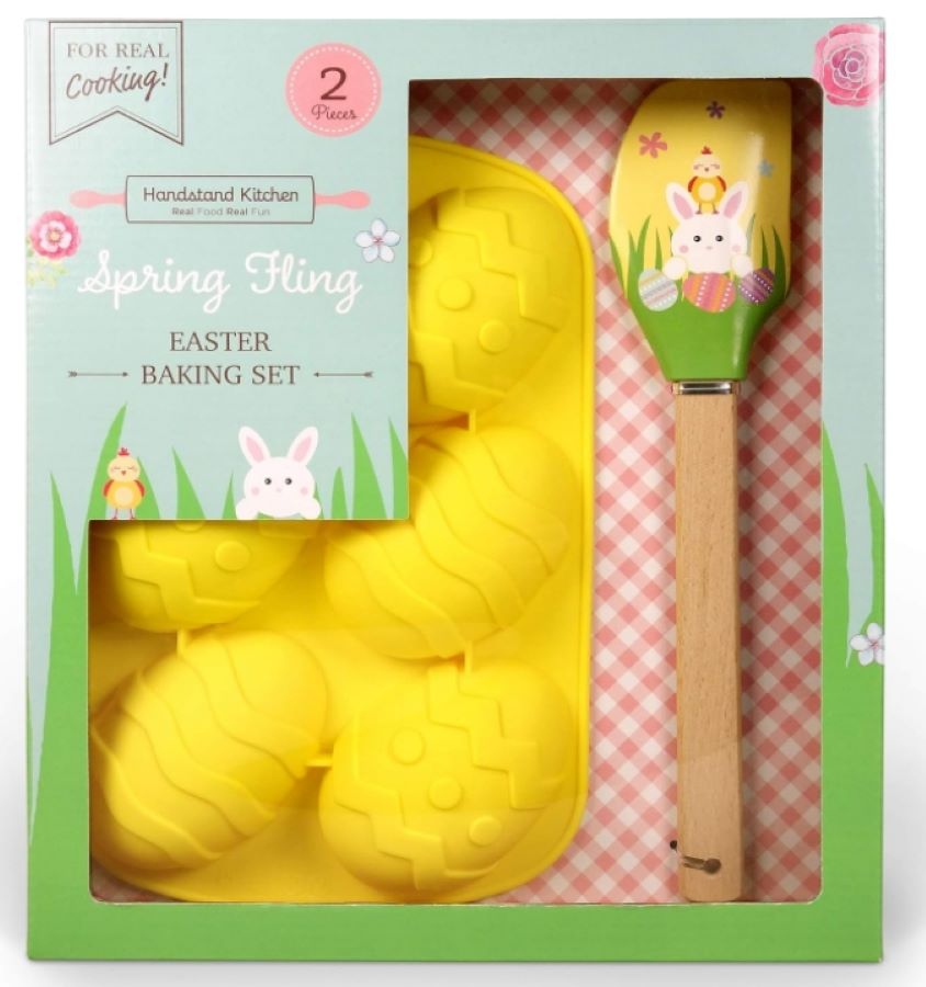 Handstand Kitchen - Spring & Easter Baking Set - Yellow - 2 Pcs