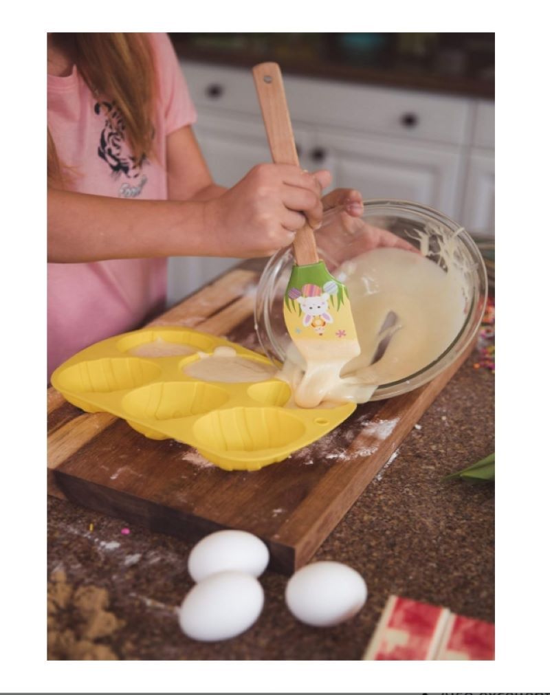 Handstand Kitchen - Spring & Easter Baking Set - Yellow - 2 Pcs