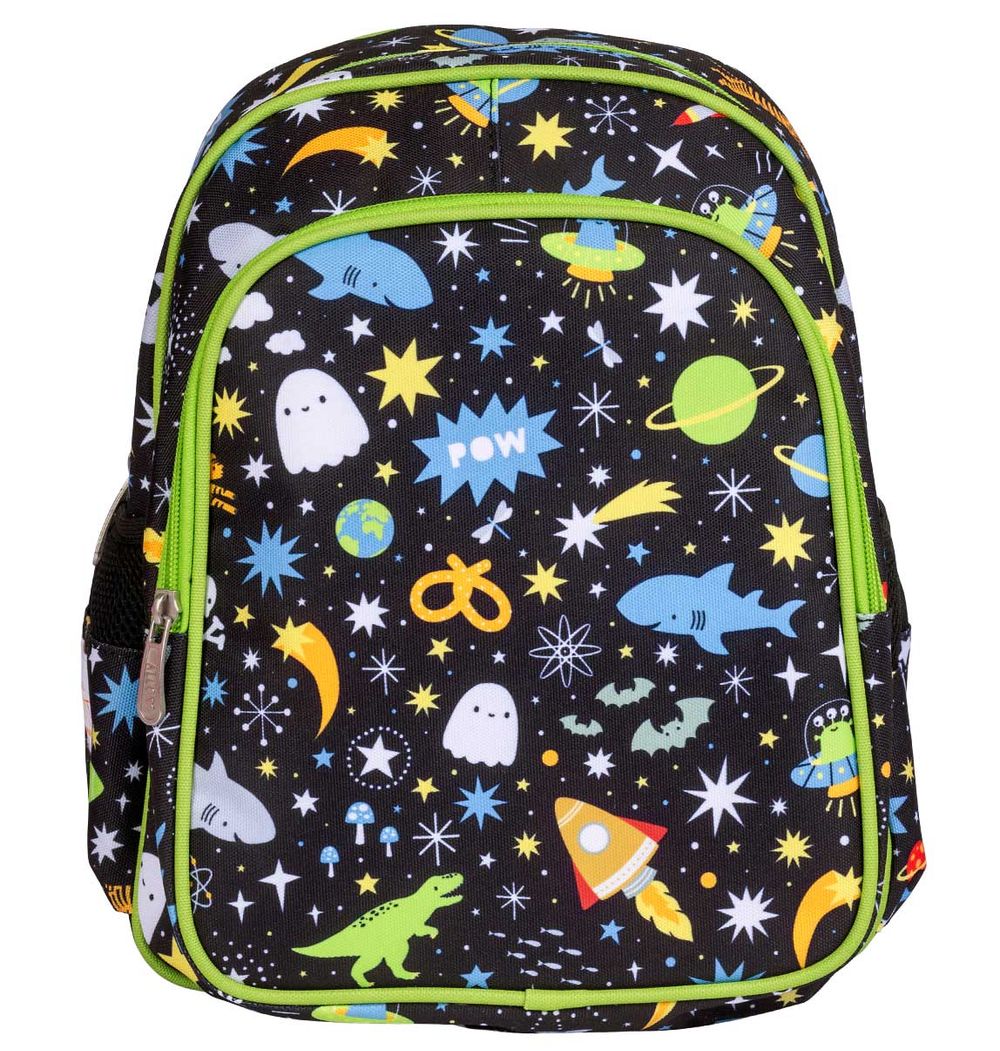 A Little Lovely Company - Kids' Backpack - Galaxy - 12.6-Inch/32.5cm