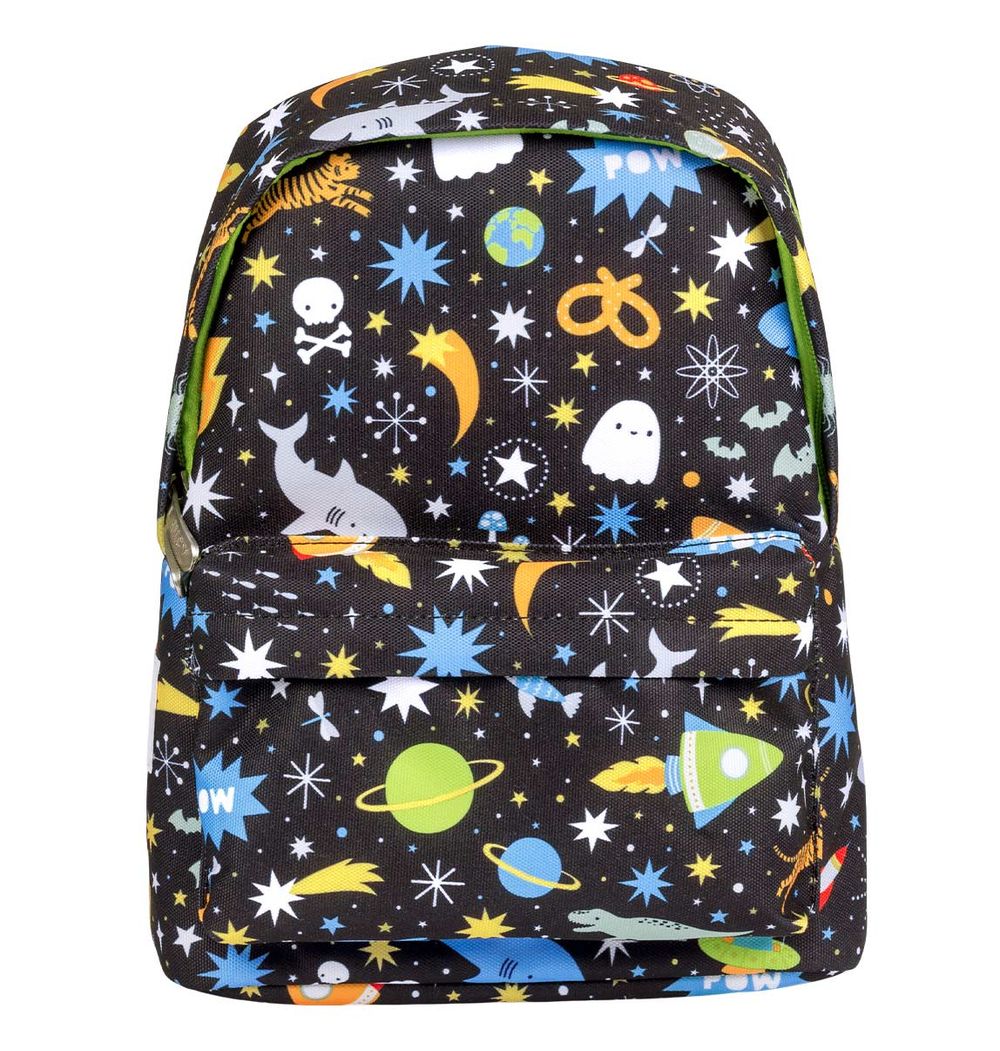 A Little Lovely Company - Little Backpack - Galaxy - 11.8-Inch/30cm