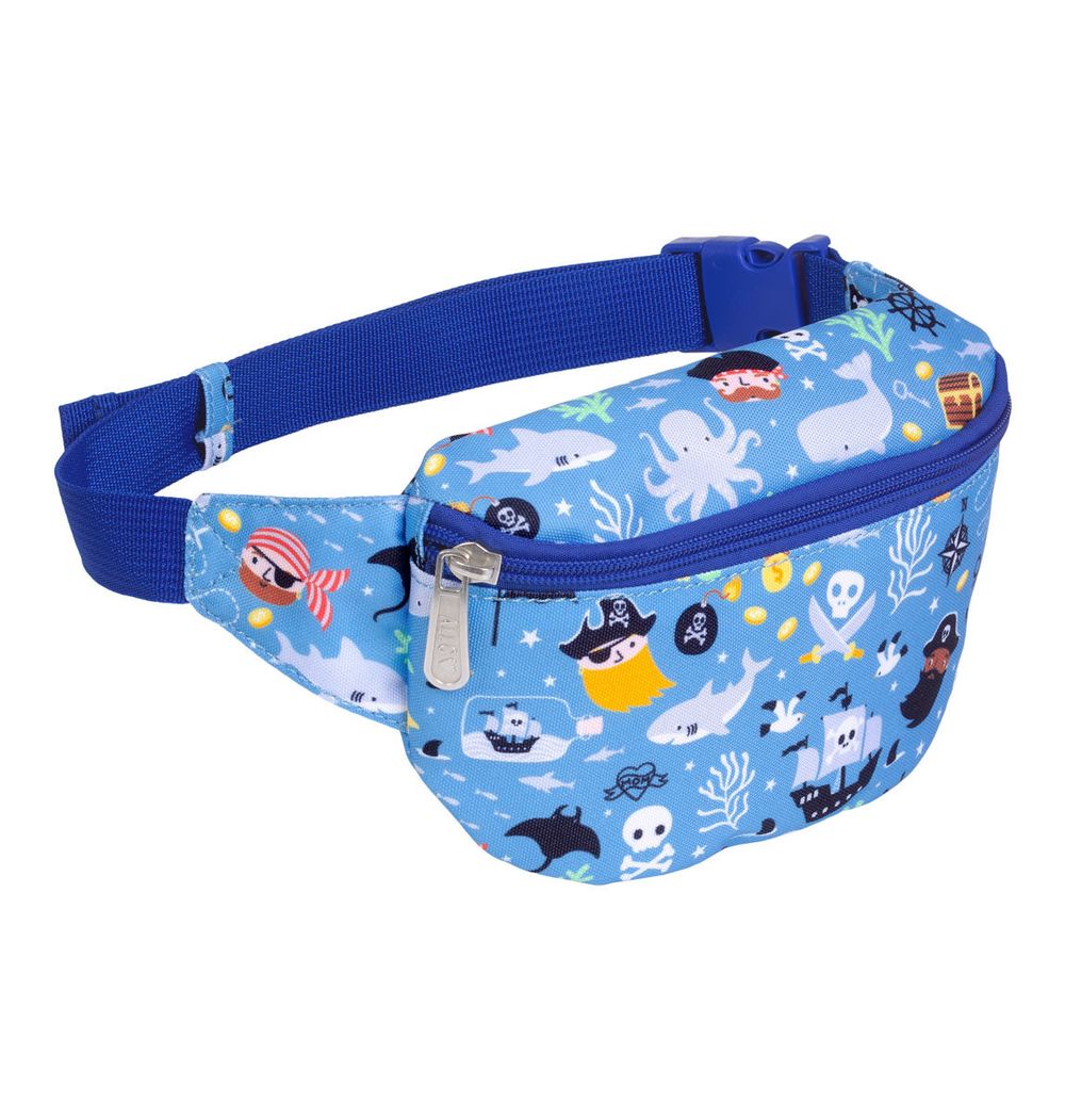 A little Lovely Company - Bum Bag - Pirates - Blue