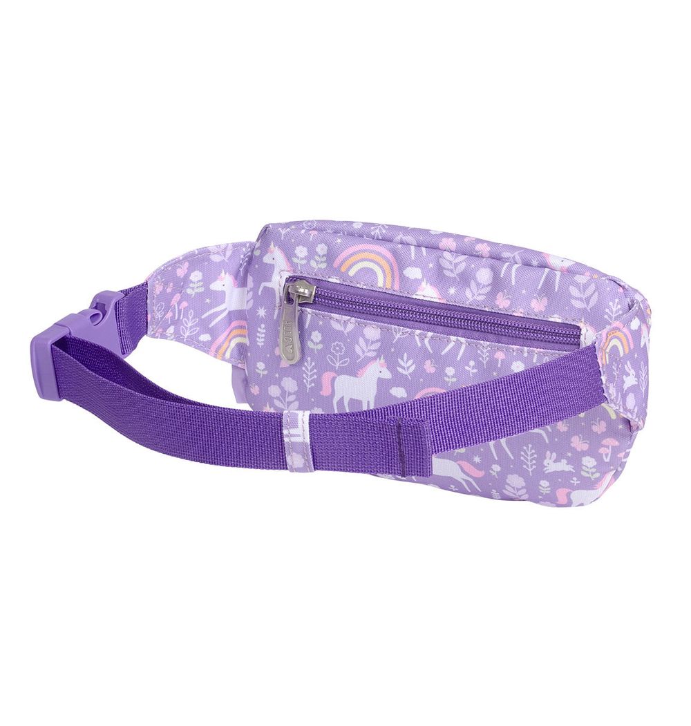 A little Lovely Company - Bum Bag - Unicorn Dreams - Purple