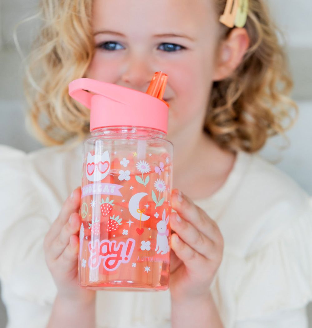 A Little Lovely Company - Kids' Water Bottle - Fun - 450ml