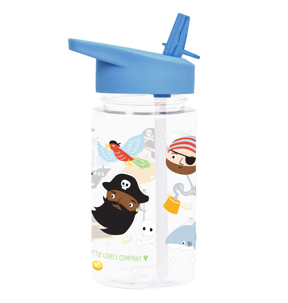 A Little Lovely Company - Kids' Water Bottle - Pirates - 450ml
