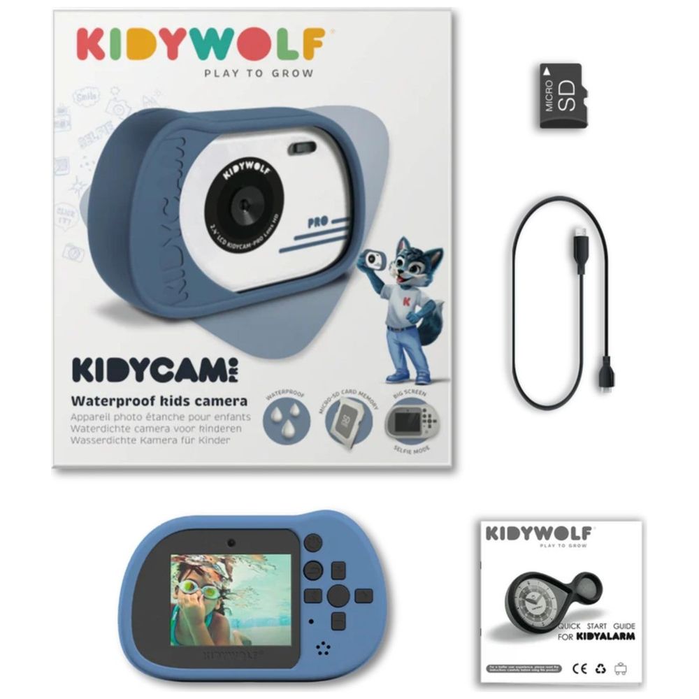 Kidywolf - Kidycam Camera - Blue