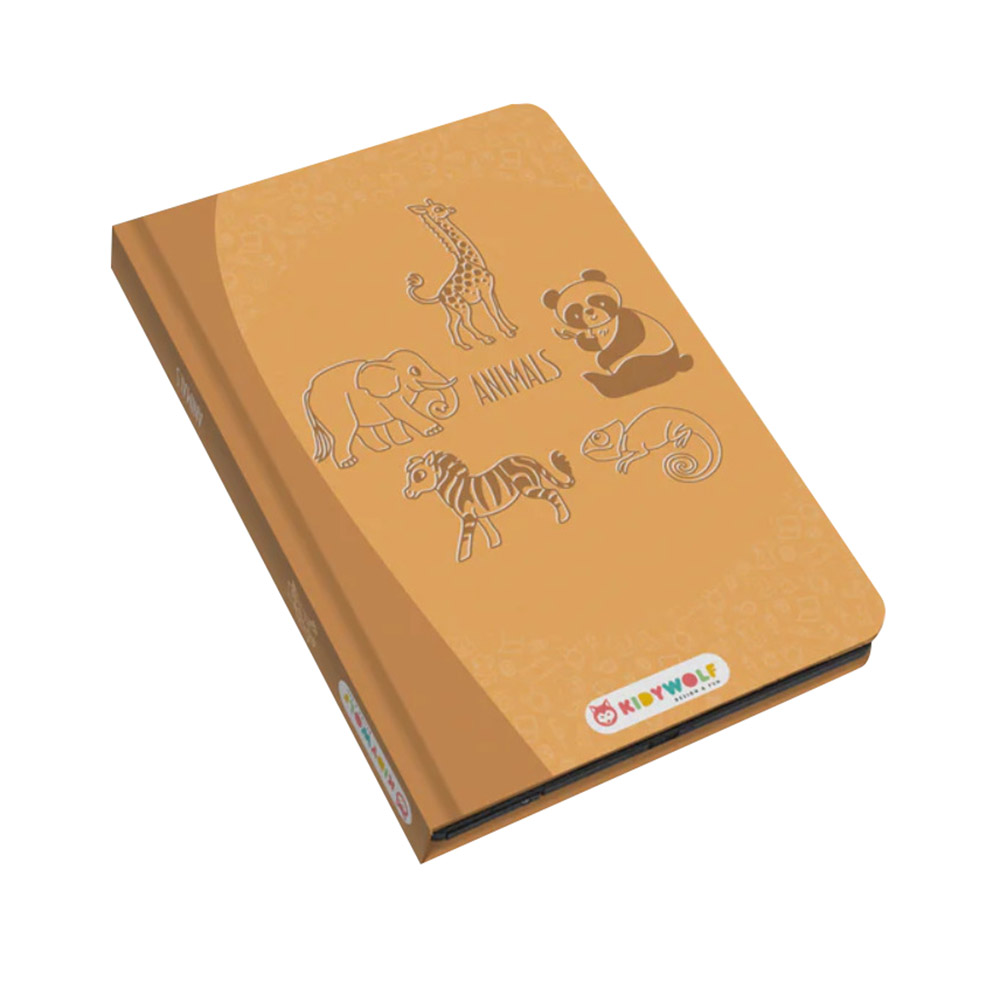 Kidywolf - Kidydraw Mini LCD Tracing Book - Animals