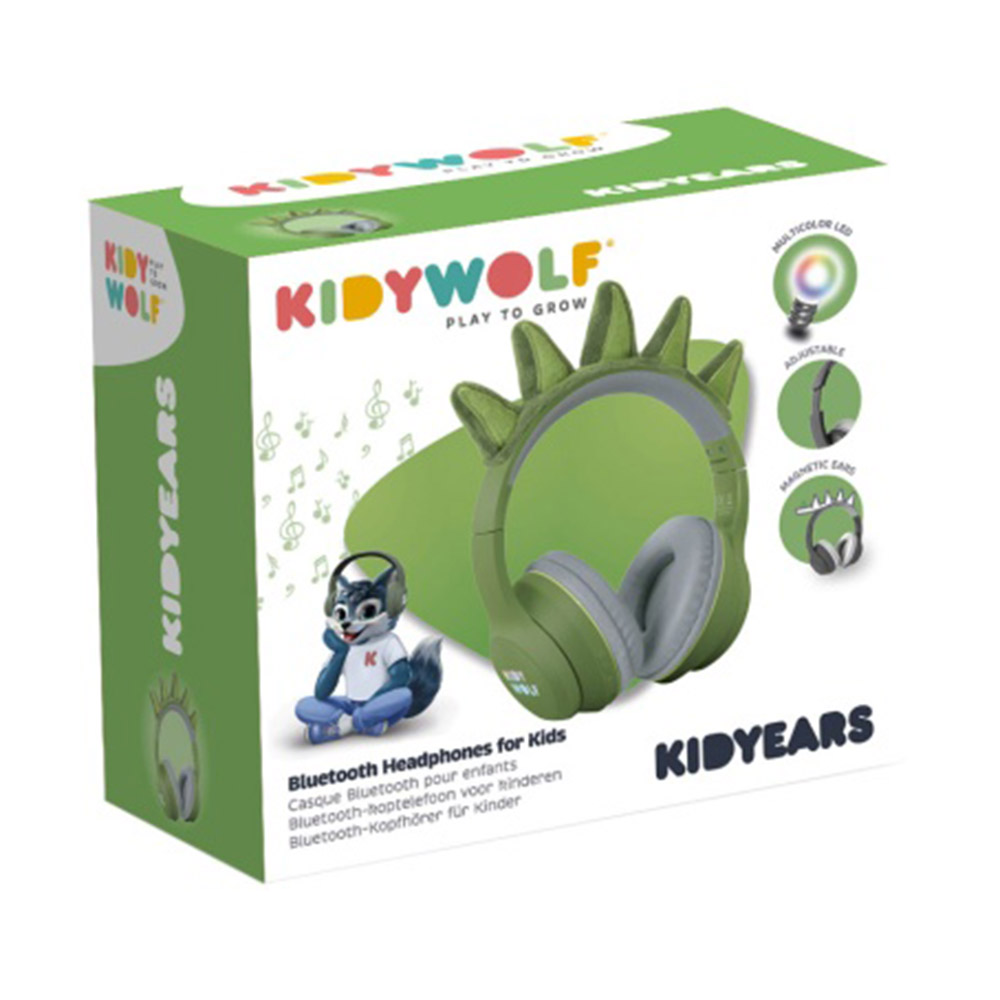 Kidywolf - Kids Kidyears Bluetooth Headphones - Dino