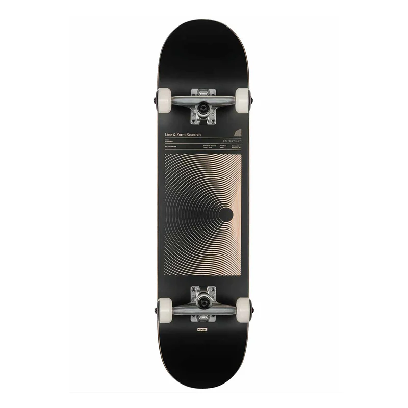 Globe G1 Lineform 7.75 Skateboard - Black