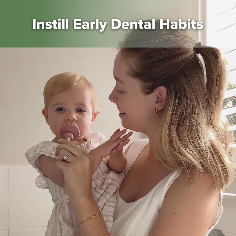 Haakaa - 360 Degrees Silicone Toothbrush - Blush