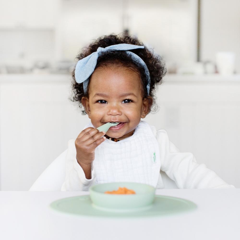 Ezpz - Ultimate Feeding Set - Sage - 9 Pcs