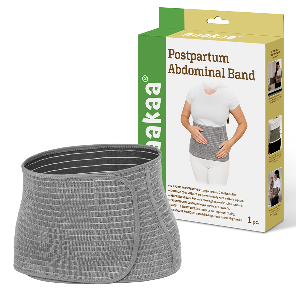 Haakaa - Postpartum Abdominal Band - Grey