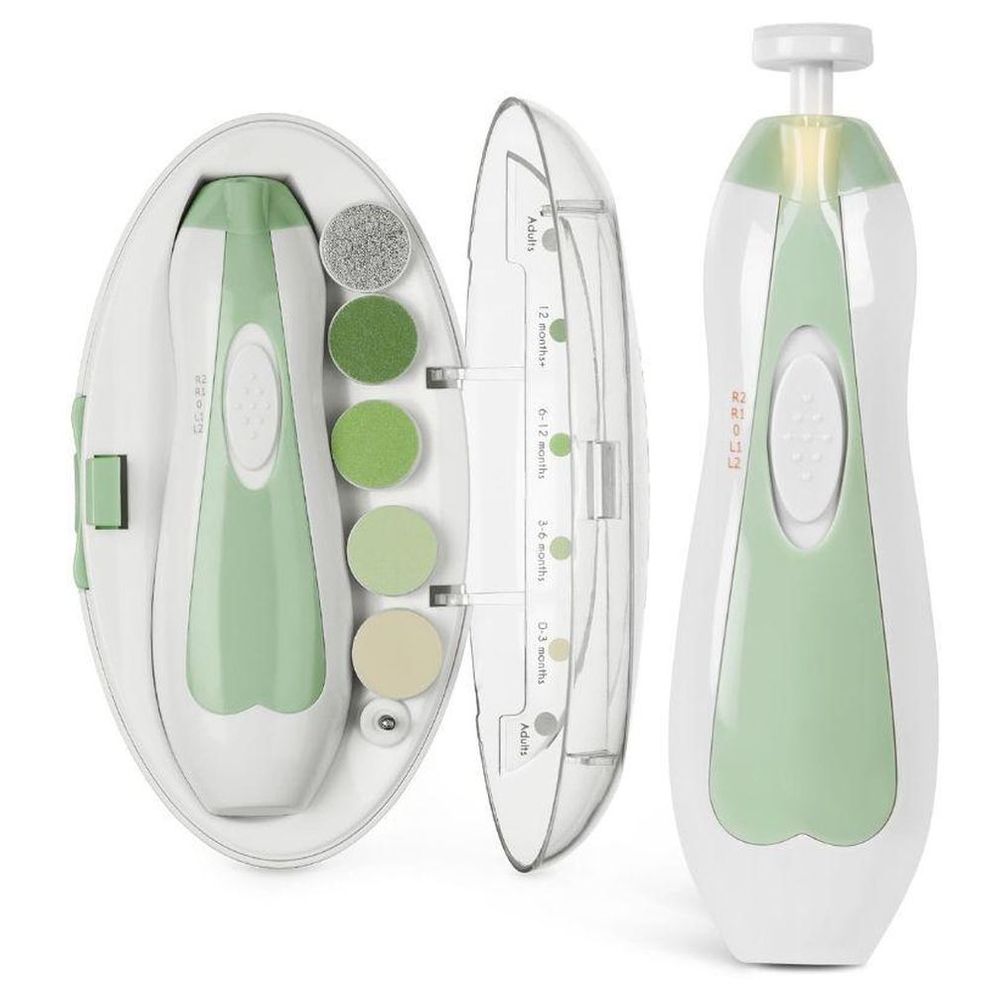 Haakaa - Electric Baby Nail Trimmer Set - Meadow