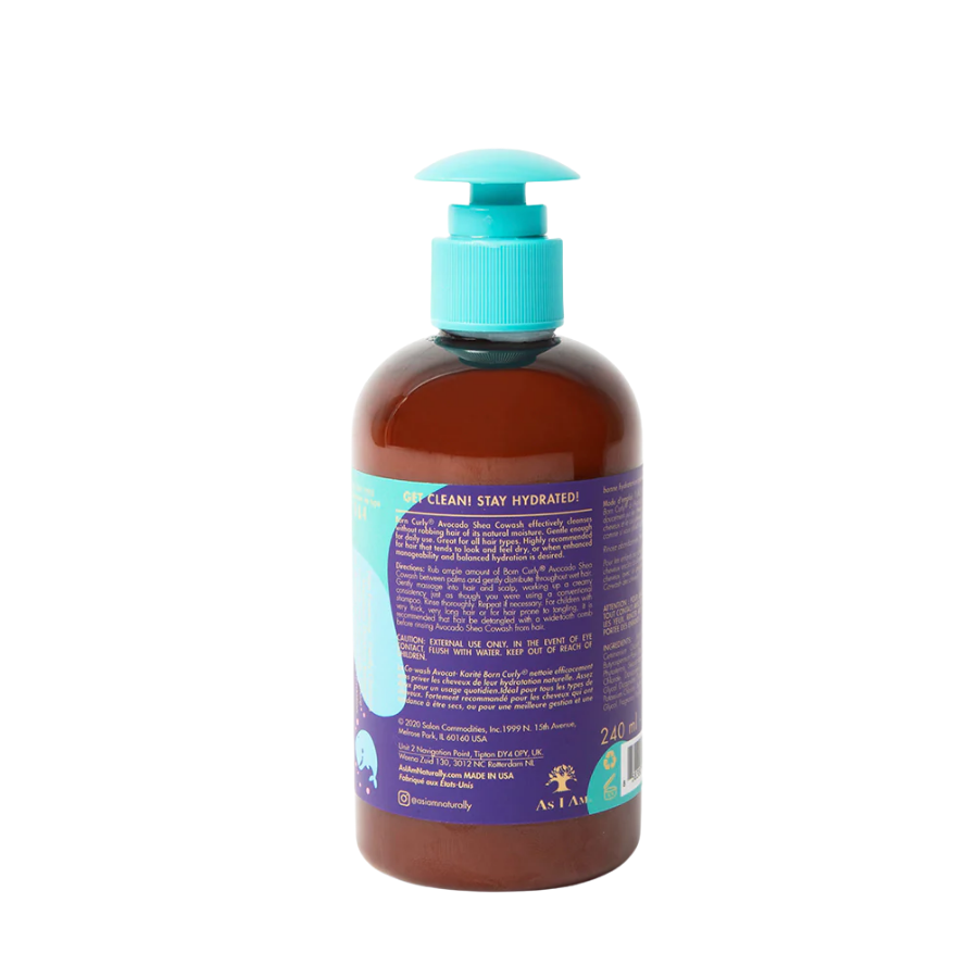 As I Am - Born Curly Cowash - 240 Ml