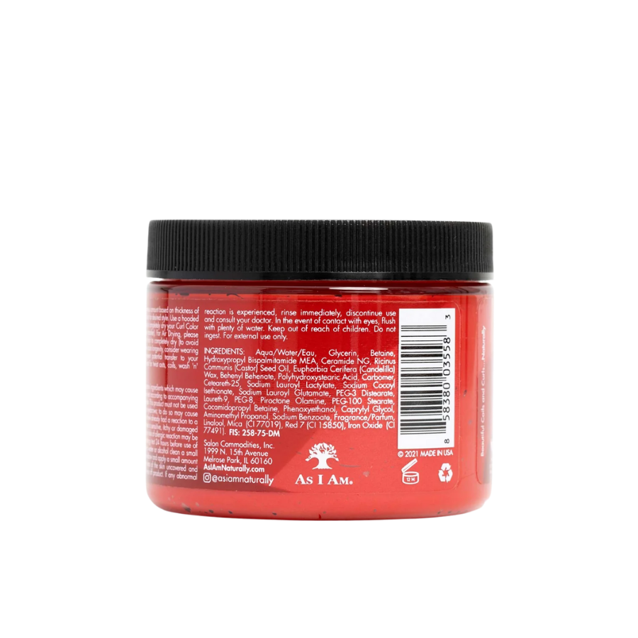 As I Am - Curl Hair Temporary Color Gel 182 Gm - Red