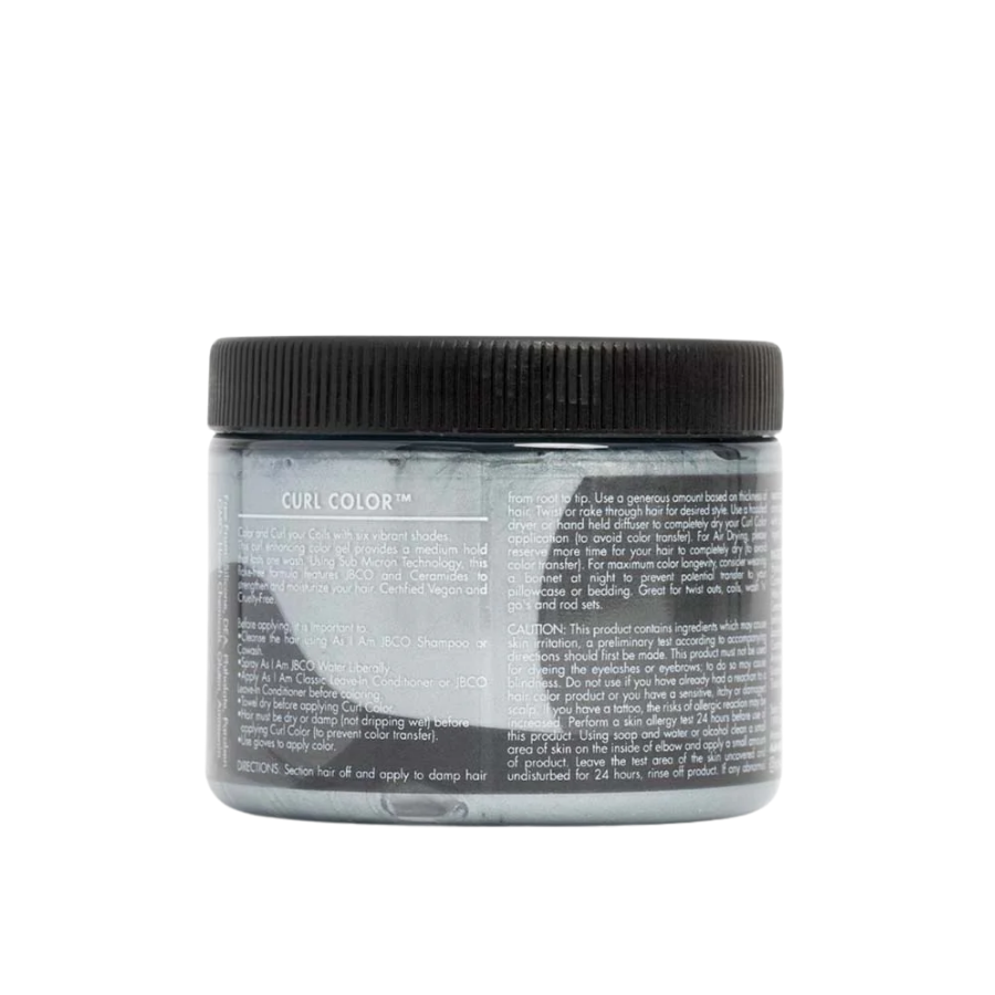 As I Am - Curl Hair Temporary Color Gel - Sassy Silver - 182 gm
