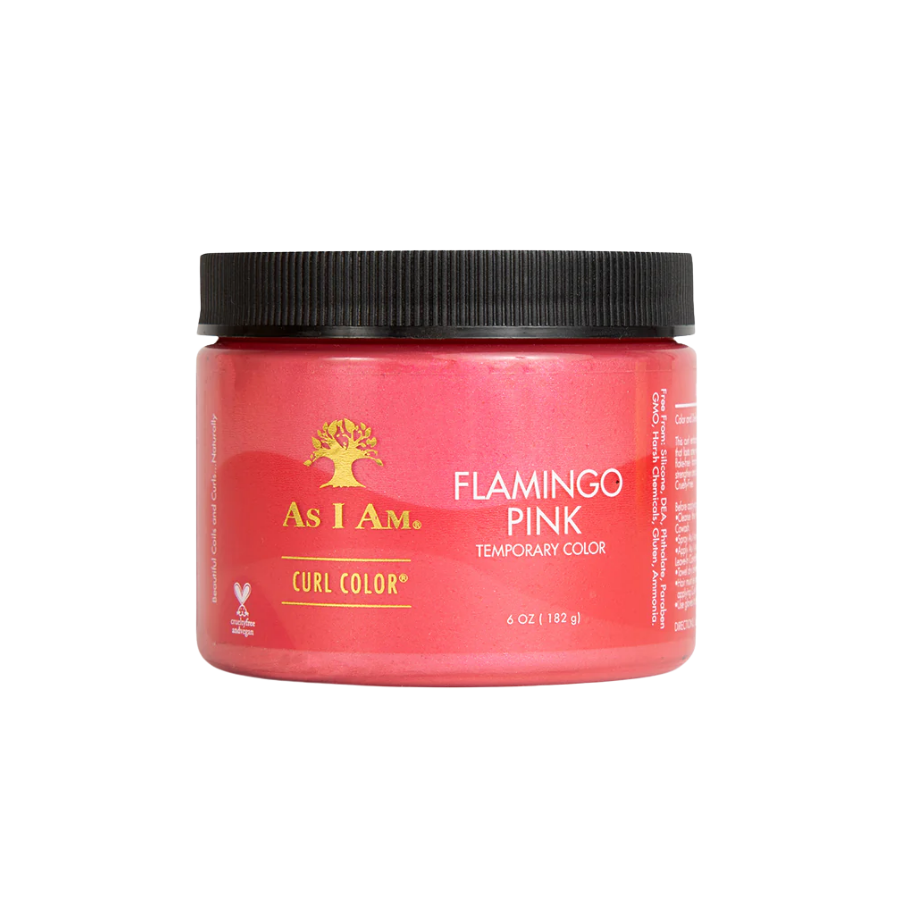 As I Am - Curl Hair Temporary Color Gel - Flamingo Pink - 182 gm