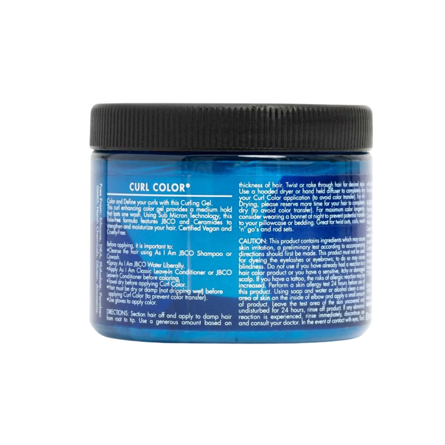 As I Am - Curl Hair Temporary Color Gel - Cool Blue - 182 gm